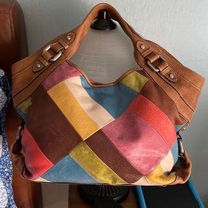 Fossil Multi-Color Leather Bag
